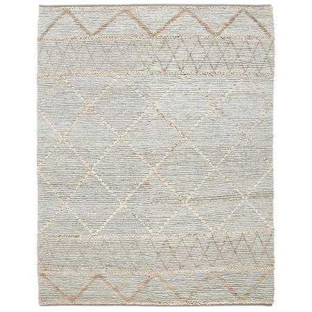 Safavieh 8 x 10 ft. Kilim Hand Woven Rectangle Area Rug Silver & Natural KLM453G-8